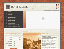 Tablet Screenshot of hotelbudweis.cz